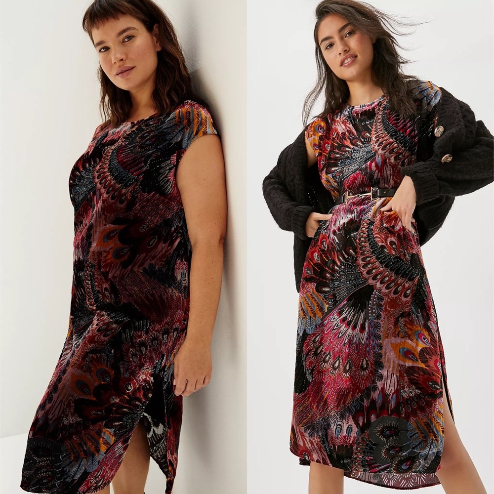Velvet Anthropologie Dress